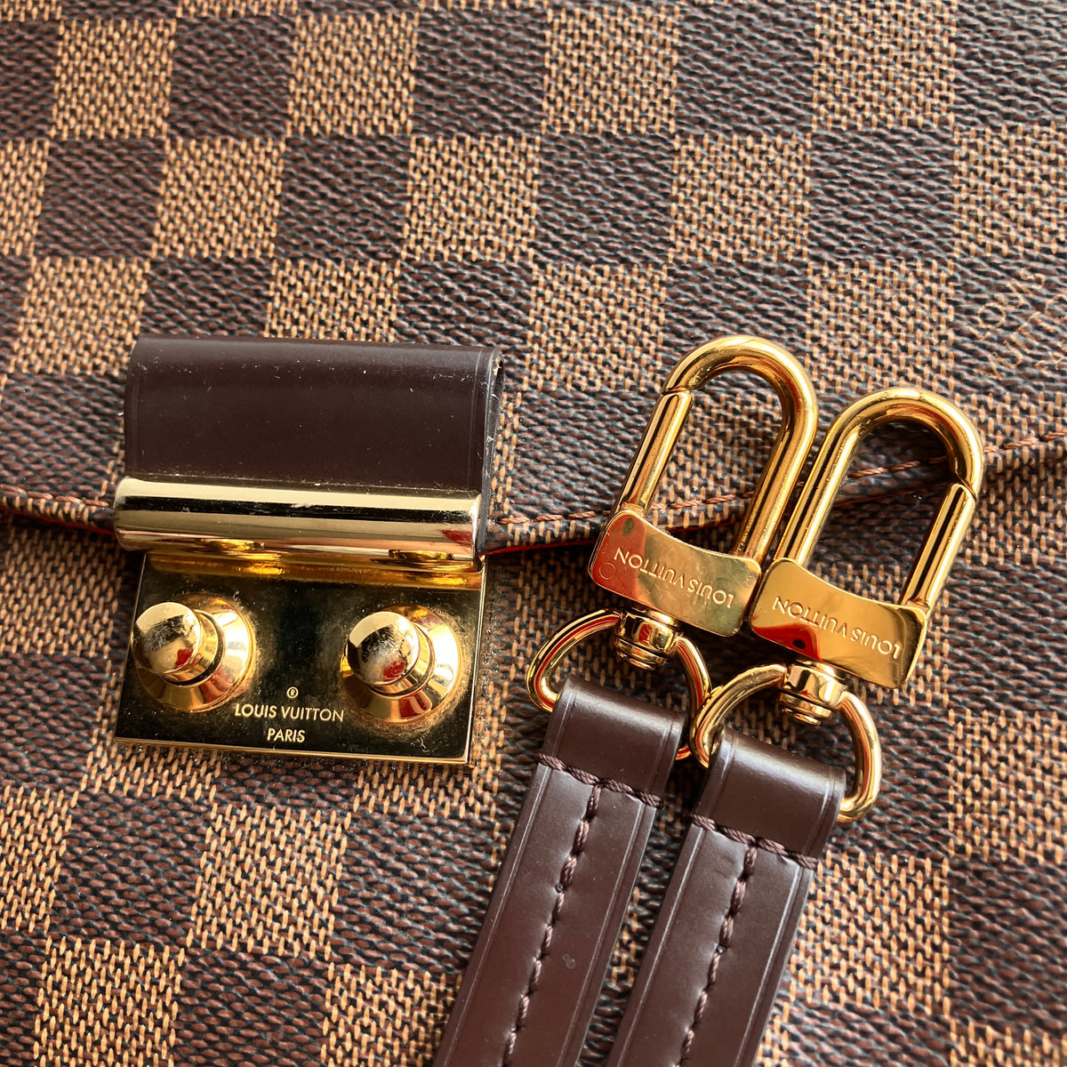 Louis Vuitton Croisette Damier Ebène Crossbody Bag