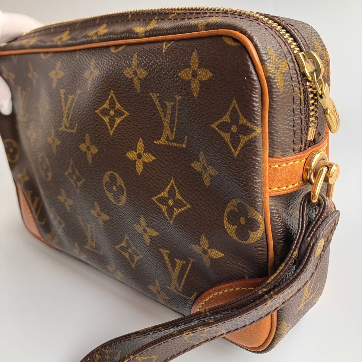 Louis Vuitton Vintage Marly Dragonne GM Clutch