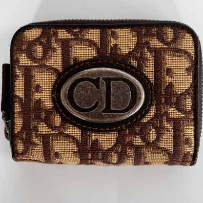 Dior Vintage Trotter Zipped Coin Purse