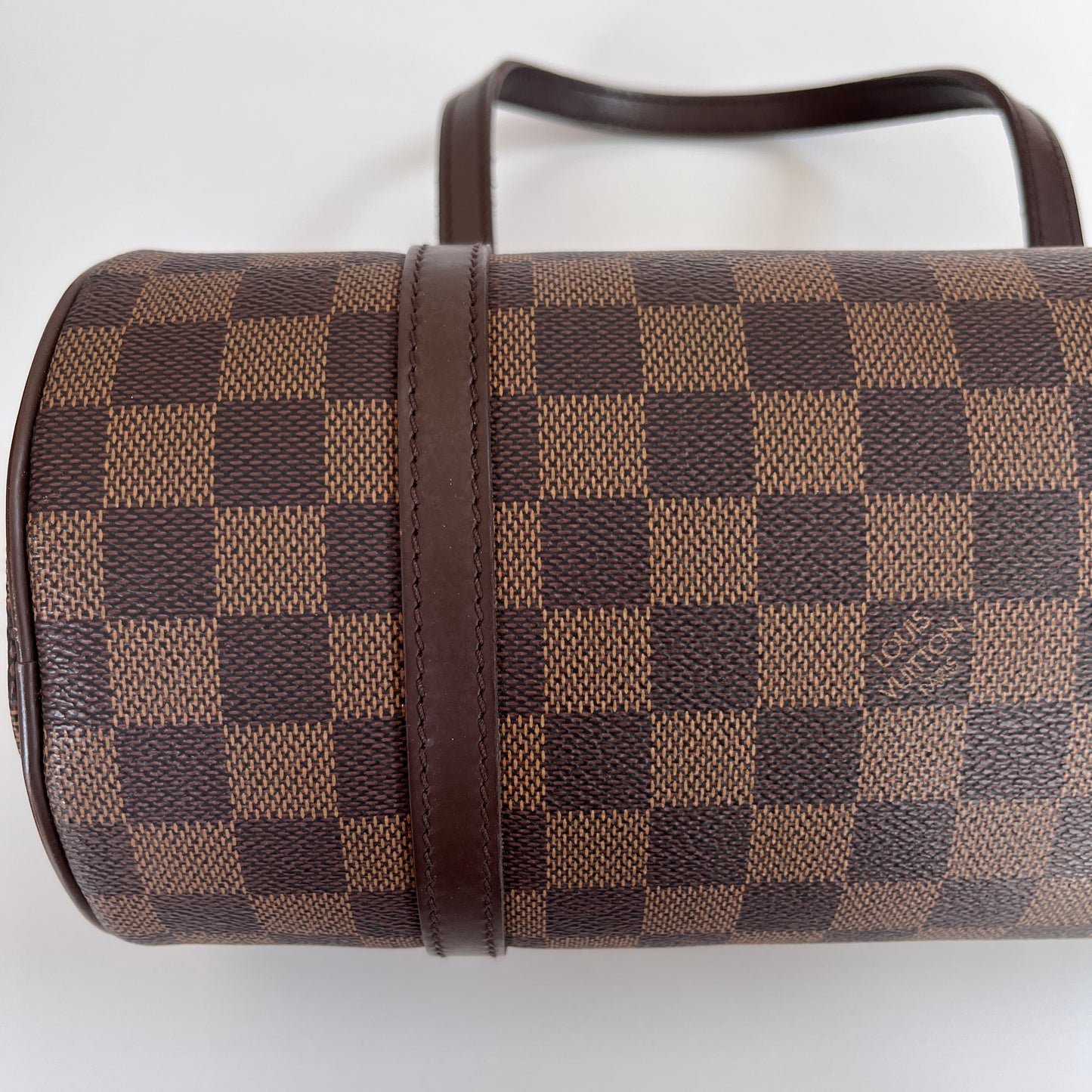 Louis Vuitton Papillon Damier Ebène 26 Top Handle Bag