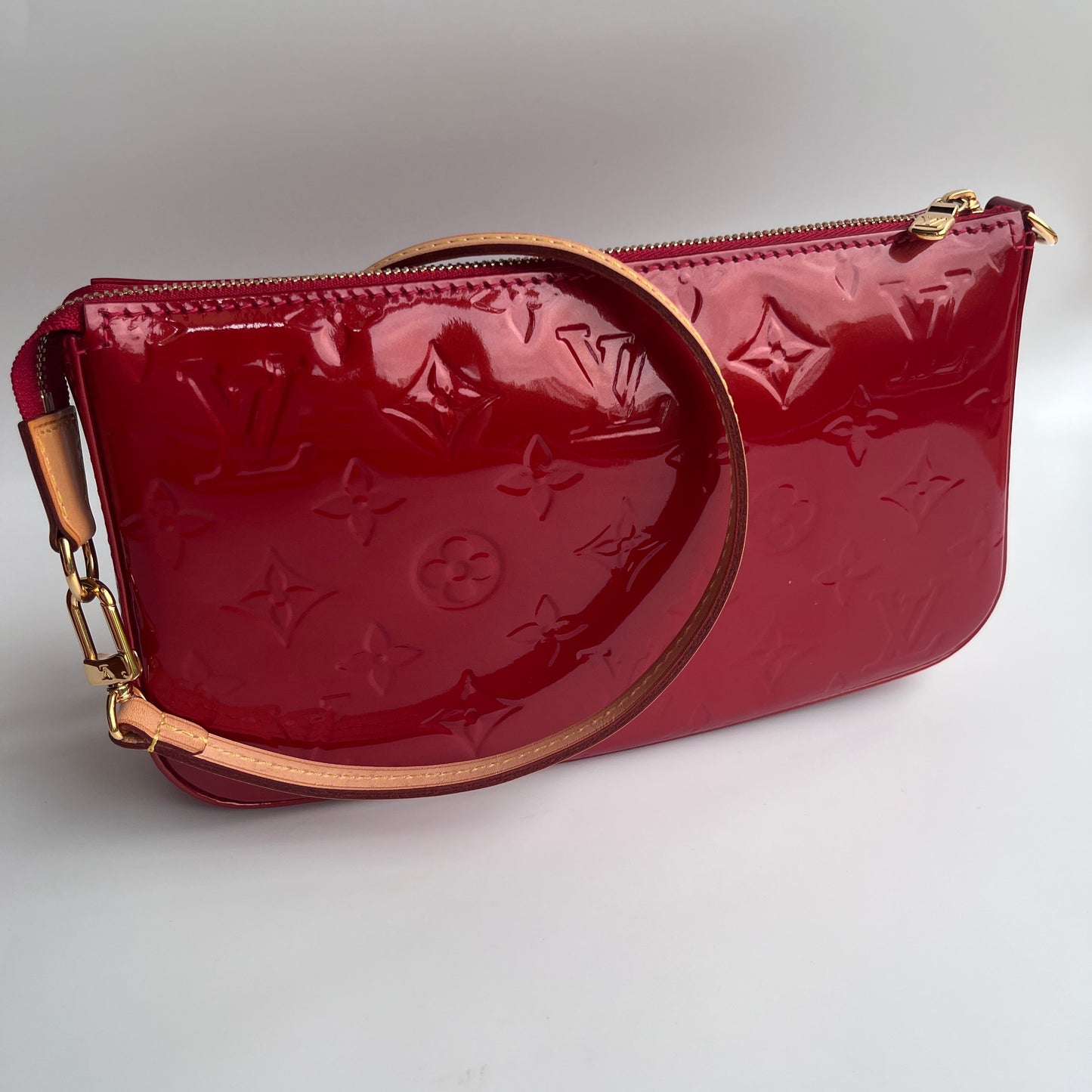 Louis Vuitton Red Vernis Pochette