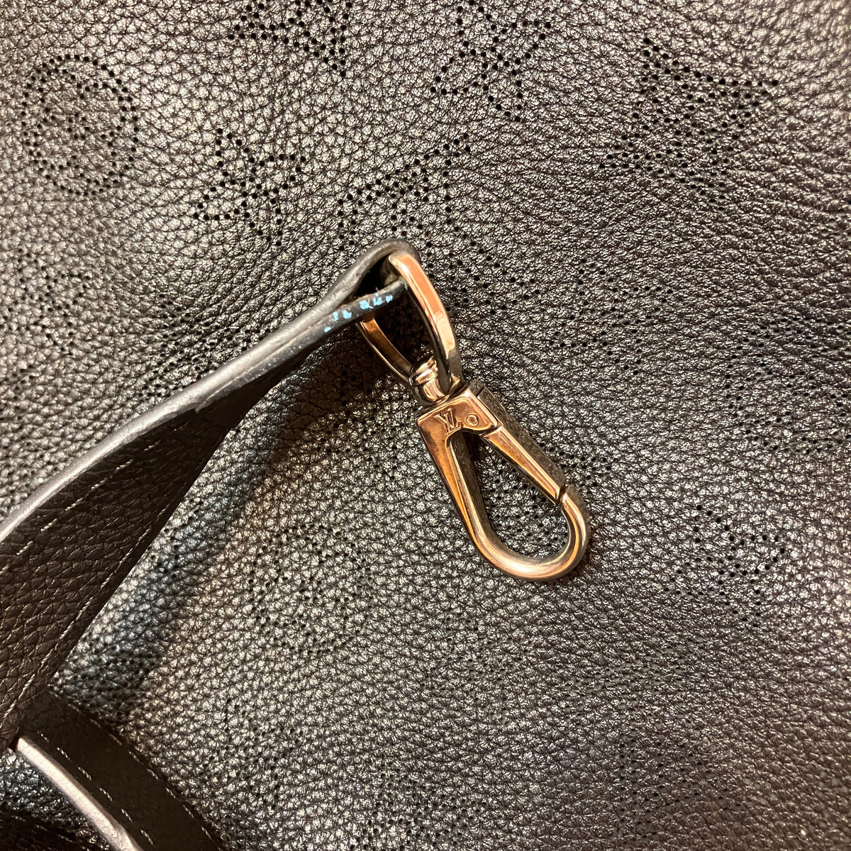 Louis Vuitton Mahina Babylone PM Black Tote 2Way Bag