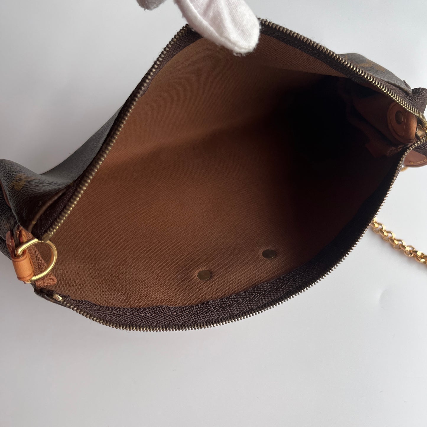Louis Vuitton Eva Monogram PM Shoulder Bag NO STRAP