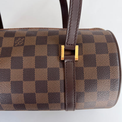 Louis Vuitton Papillon Damier Ebène 26 Top Handle Bag