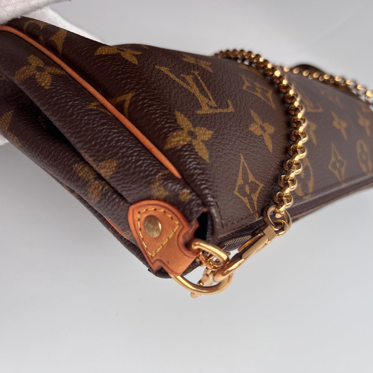 Louis Vuitton Eva Monogram PM Shoulder Bag NO STRAP