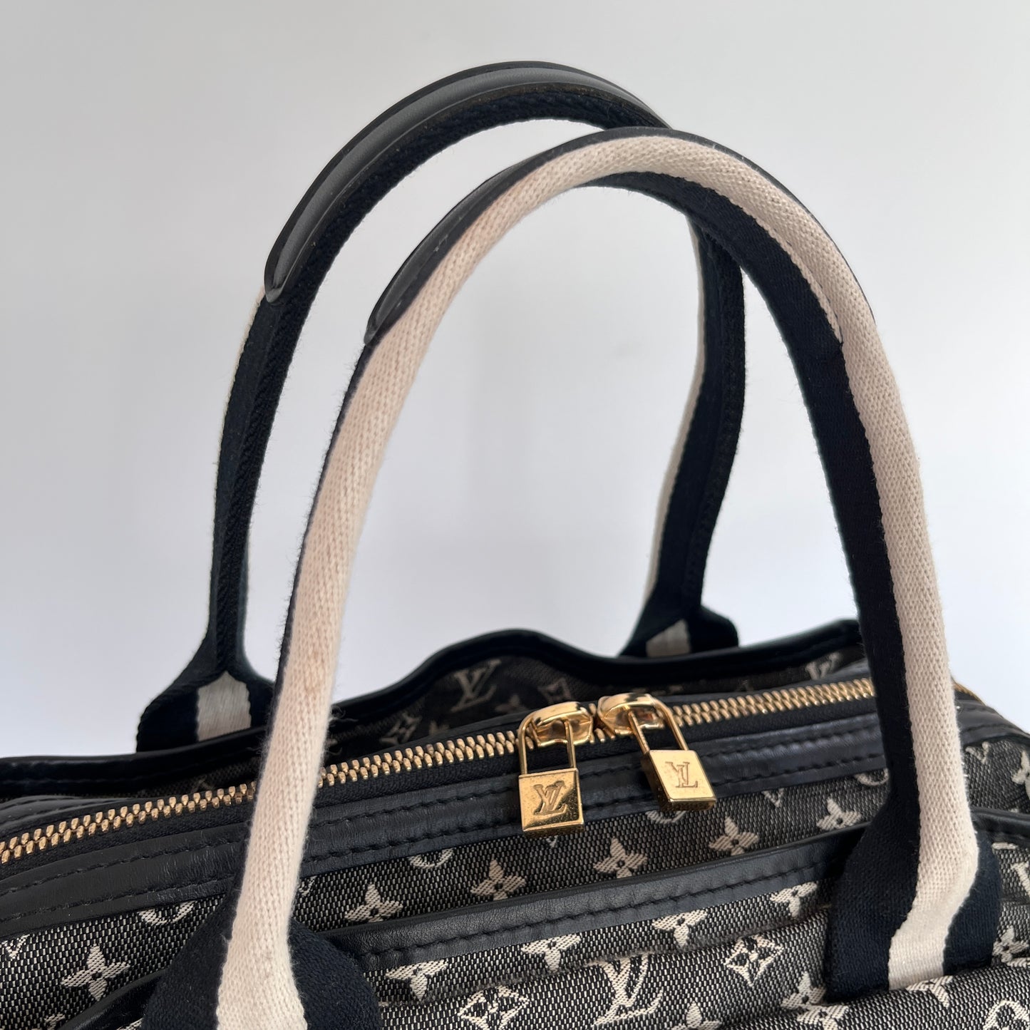 Louis Vuitton Monogram Mini Lin/ Idylle Mary Kate Top Handle Bag