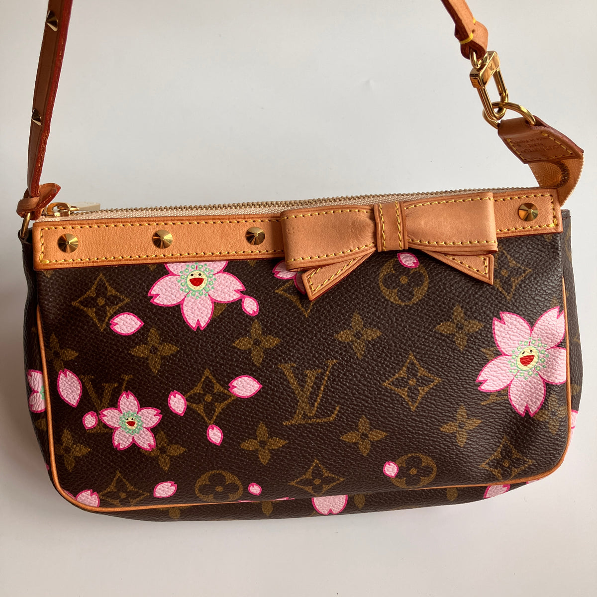 Louis Vuitton x Takashi Murakami Cherry Blossom Pochette