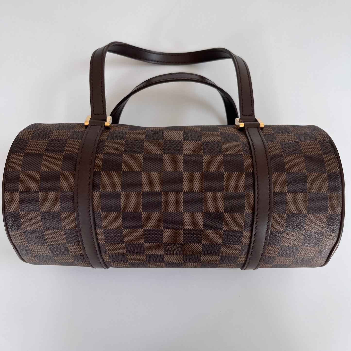 Louis Vuitton Papillon Damier Ebène 26 Top Handle Bag
