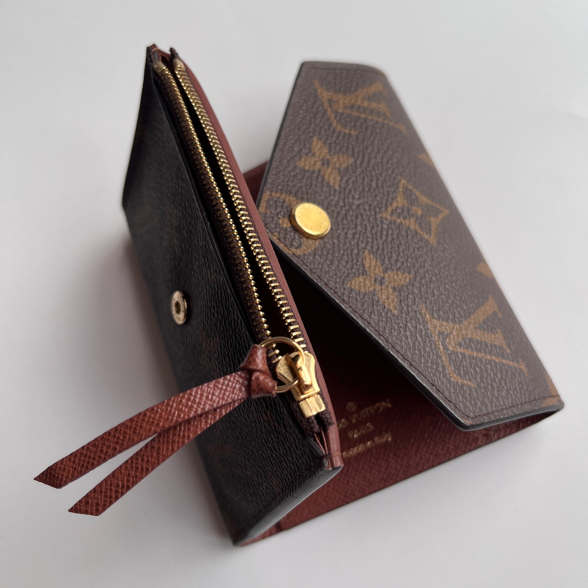 Louis Vuitton Victorine Monogram Coated Canvas Wallet RFID