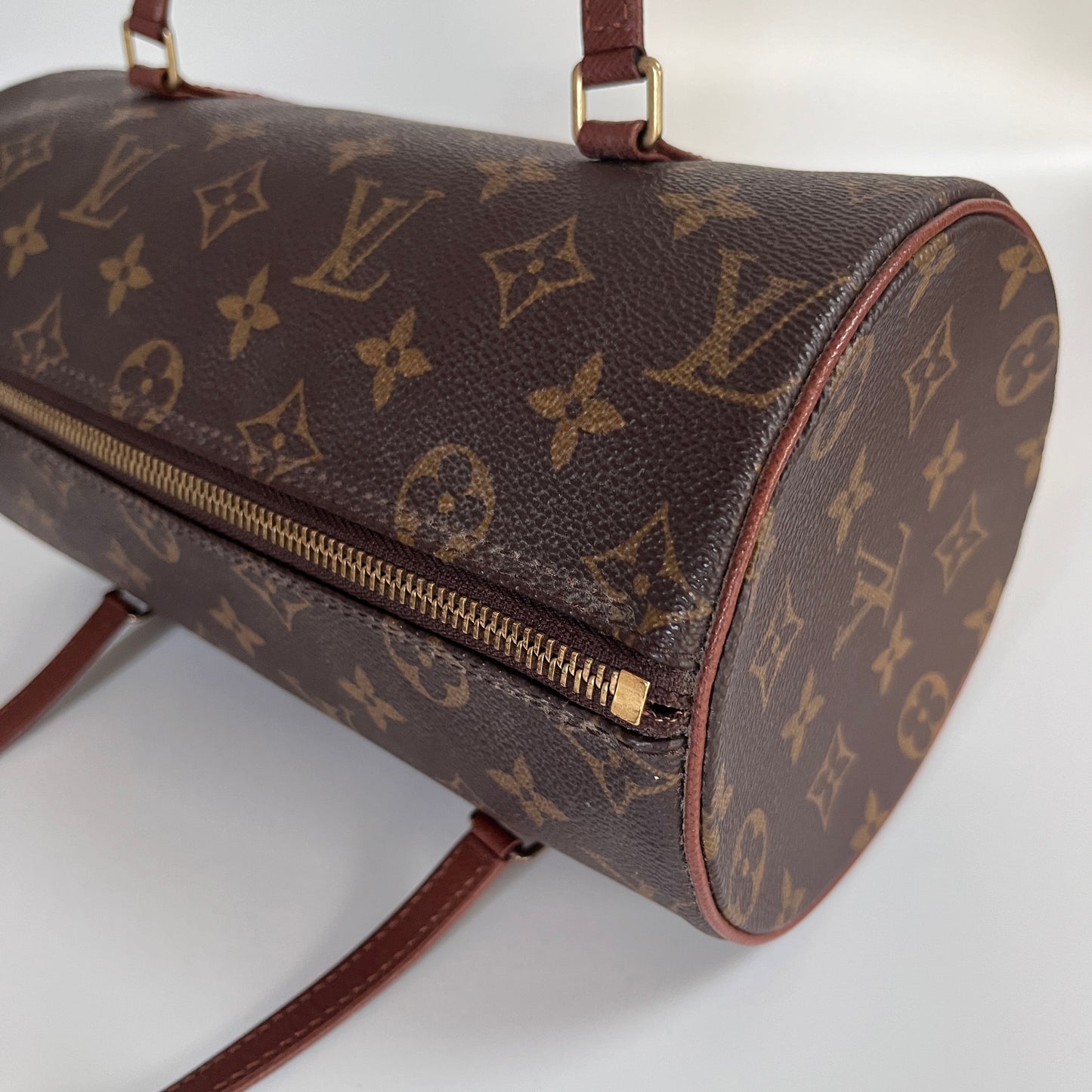 Louis Vuitton Monogram Papillon Top Handle Bag M51386
