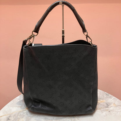 Louis Vuitton Mahina Babylone PM Black Tote 2Way Bag