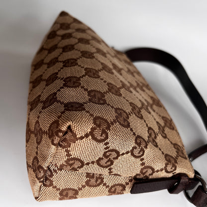 Gucci Vintage GG Canvas Small Pochette