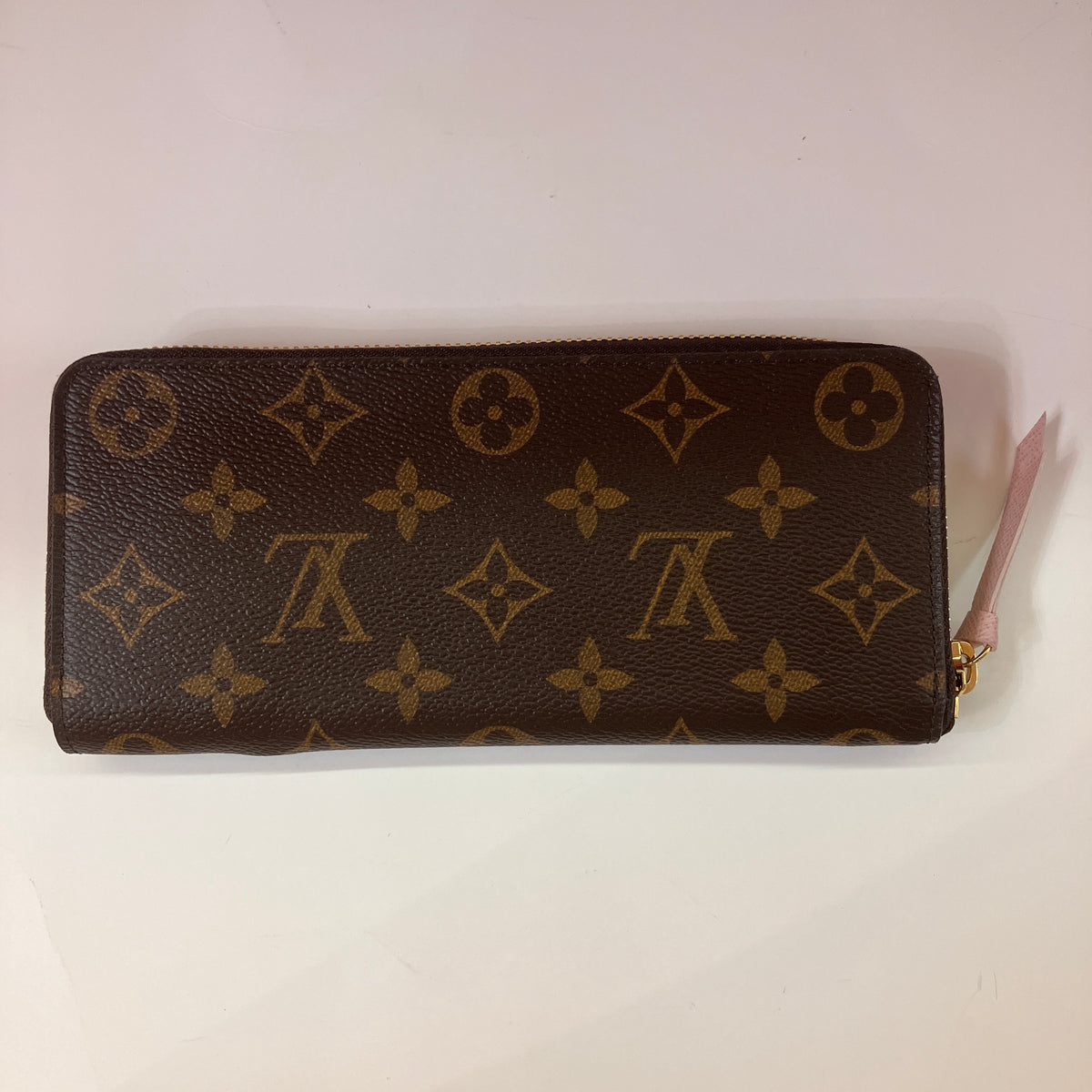 Louis Vuitton Clemence Monogram Zippy Long Wallet