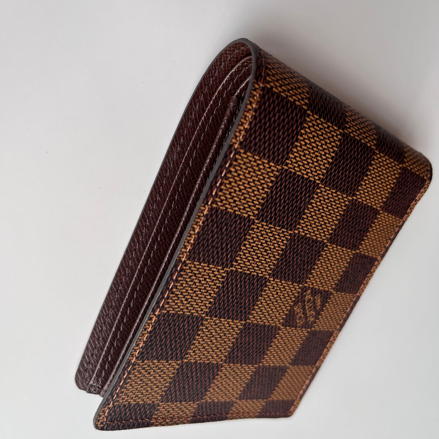 Louis Vuitton Damier Ebene Coated Canvas Multiple Bifold Wallet