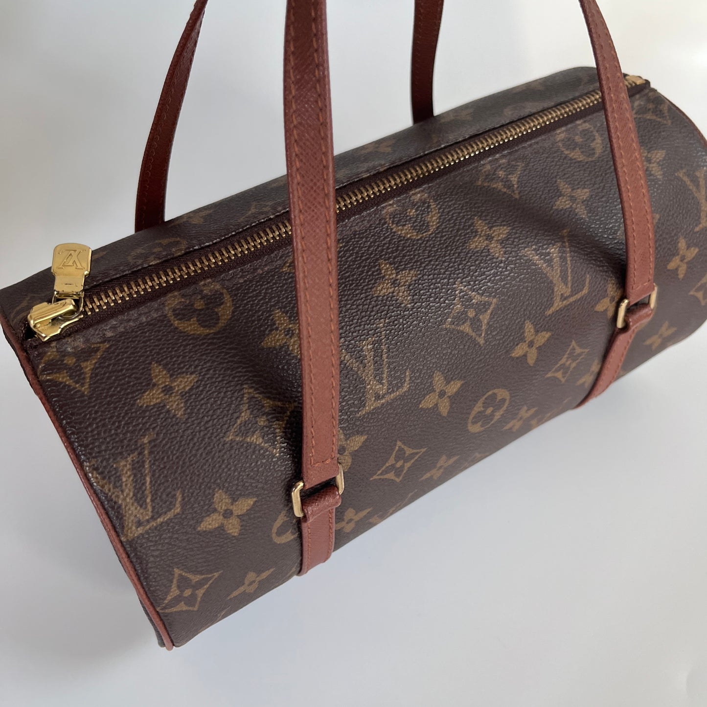 Louis Vuitton Monogram Papillon Top Handle Bag M51386