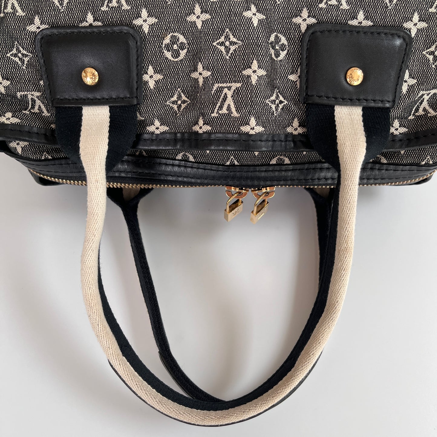 Louis Vuitton Monogram Mini Lin/ Idylle Mary Kate Top Handle Bag