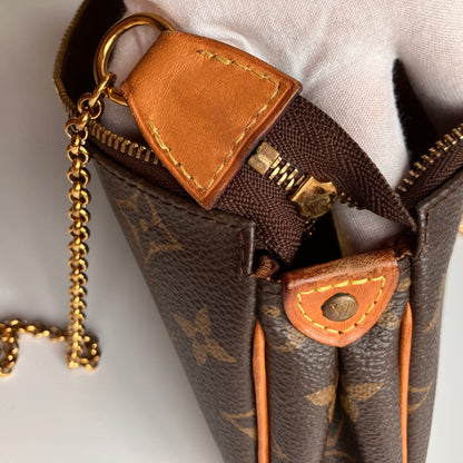 Louis Vuitton Eva PM Monogram Clutch/ Crossbody Bag