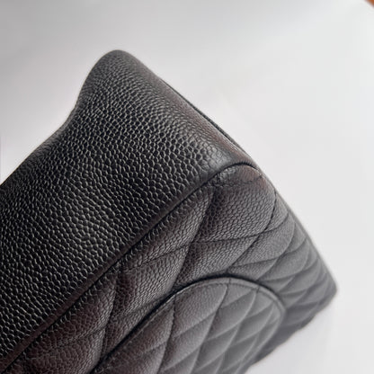 Chanel Vintage Black Caviar PST Tote Bag
