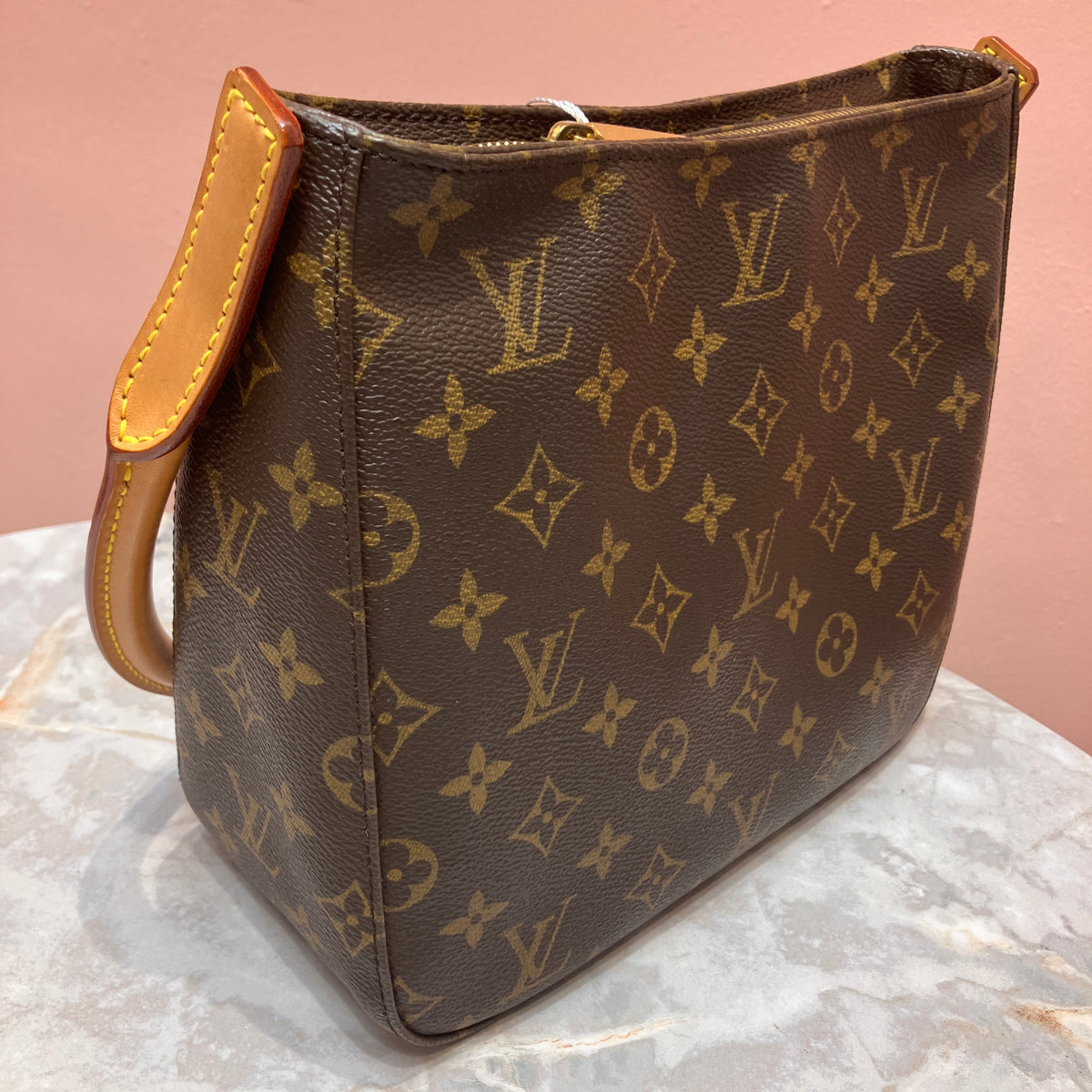 Louis Vuitton Vintage Looping MM Monogram Shoulder Bag