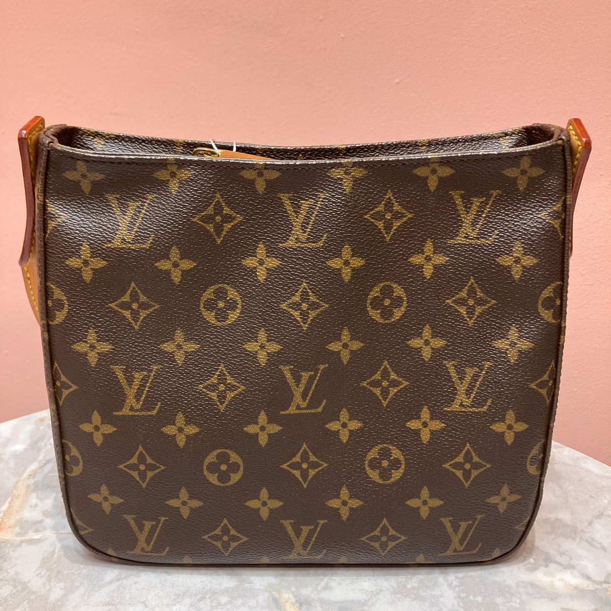 Louis Vuitton Vintage Looping MM Monogram Shoulder Bag