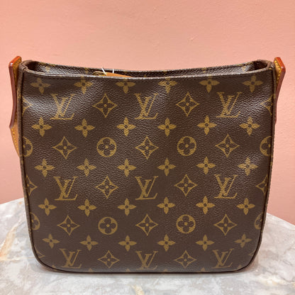Louis Vuitton Vintage Looping MM Monogram Shoulder Bag