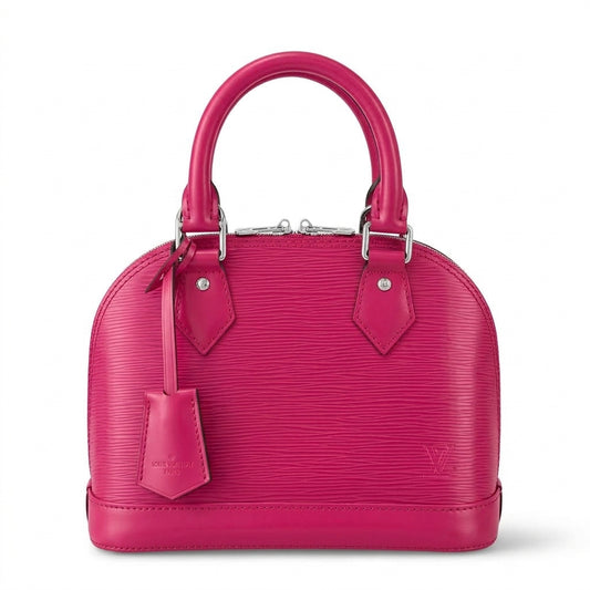 Louis Vuitton Alma BB Hot Pink Epi Leather Crossbody Bag
