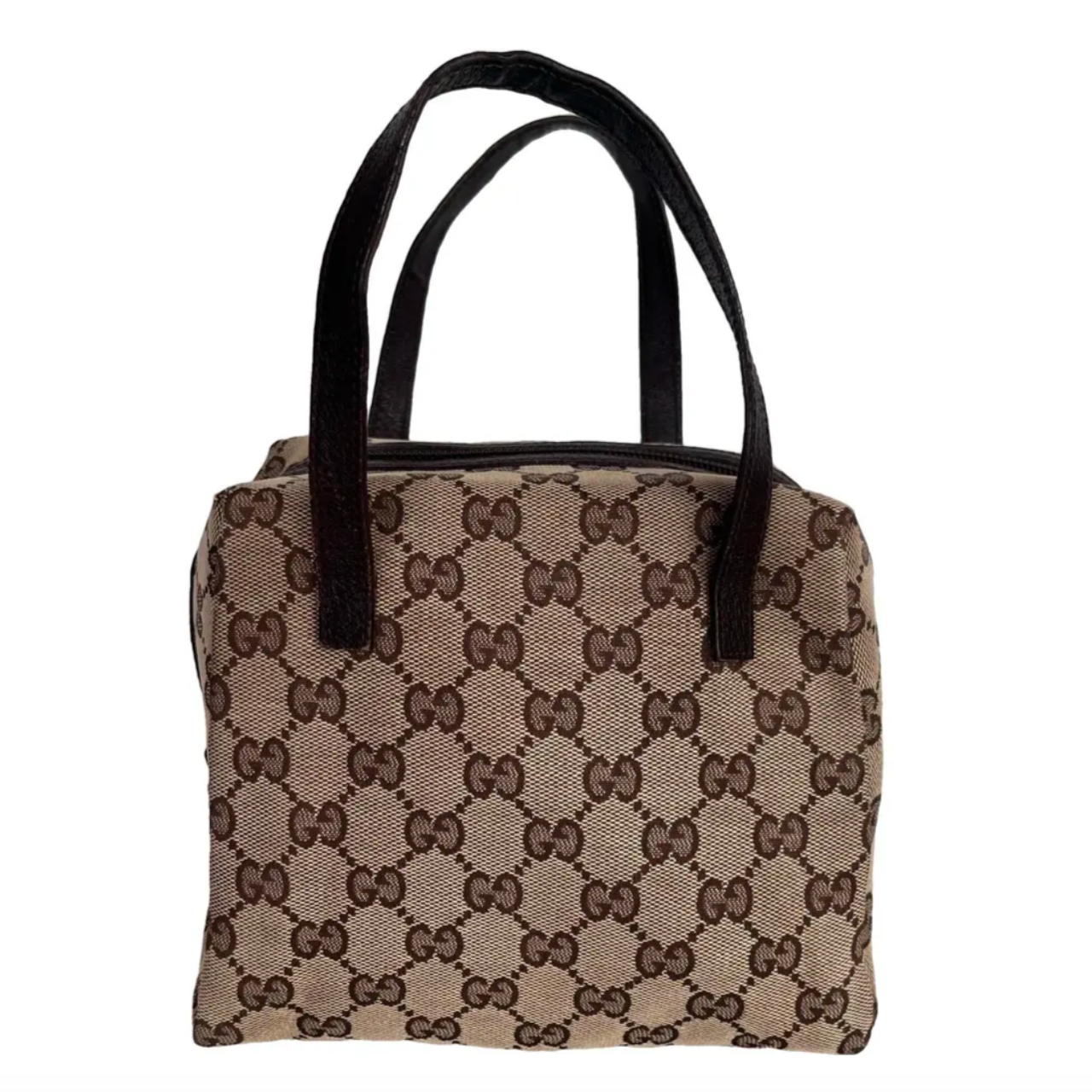 Gucci Tofu GG Canvas Vintage Top Handle