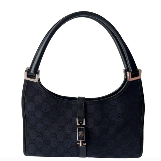 Gucci Vintage black Jackie shoulder bag
