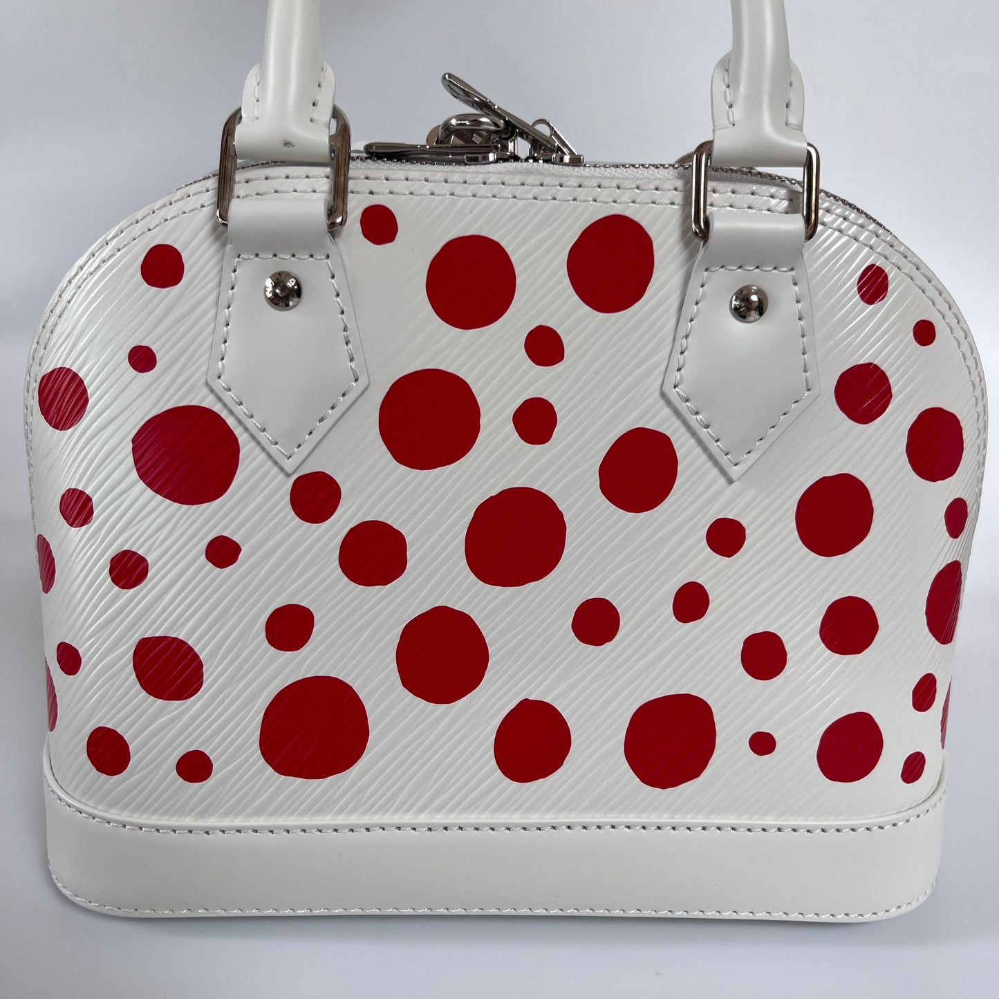 Louis Vuitton x Yayoi Kusama White Alma BB Epi