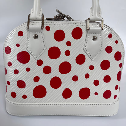 Louis Vuitton x Yayoi Kusama White Alma BB Epi