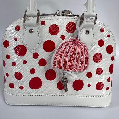 Louis Vuitton x Yayoi Kusama White Alma BB Epi