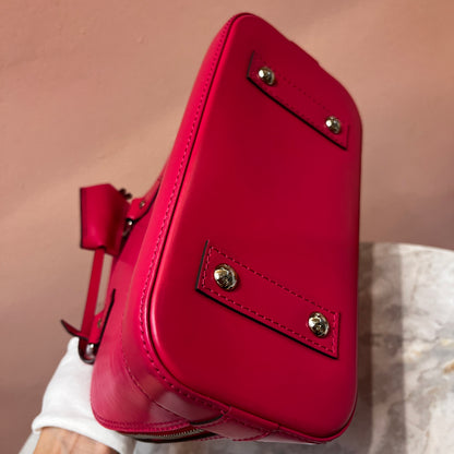 Louis Vuitton Alma BB Hot Pink Epi Leather Crossbody Bag