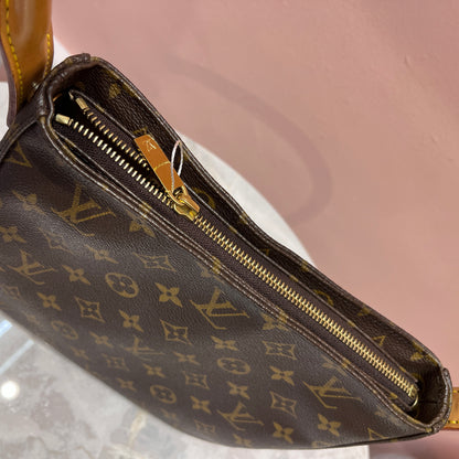 Louis Vuitton Vintage Looping MM Monogram Shoulder Bag