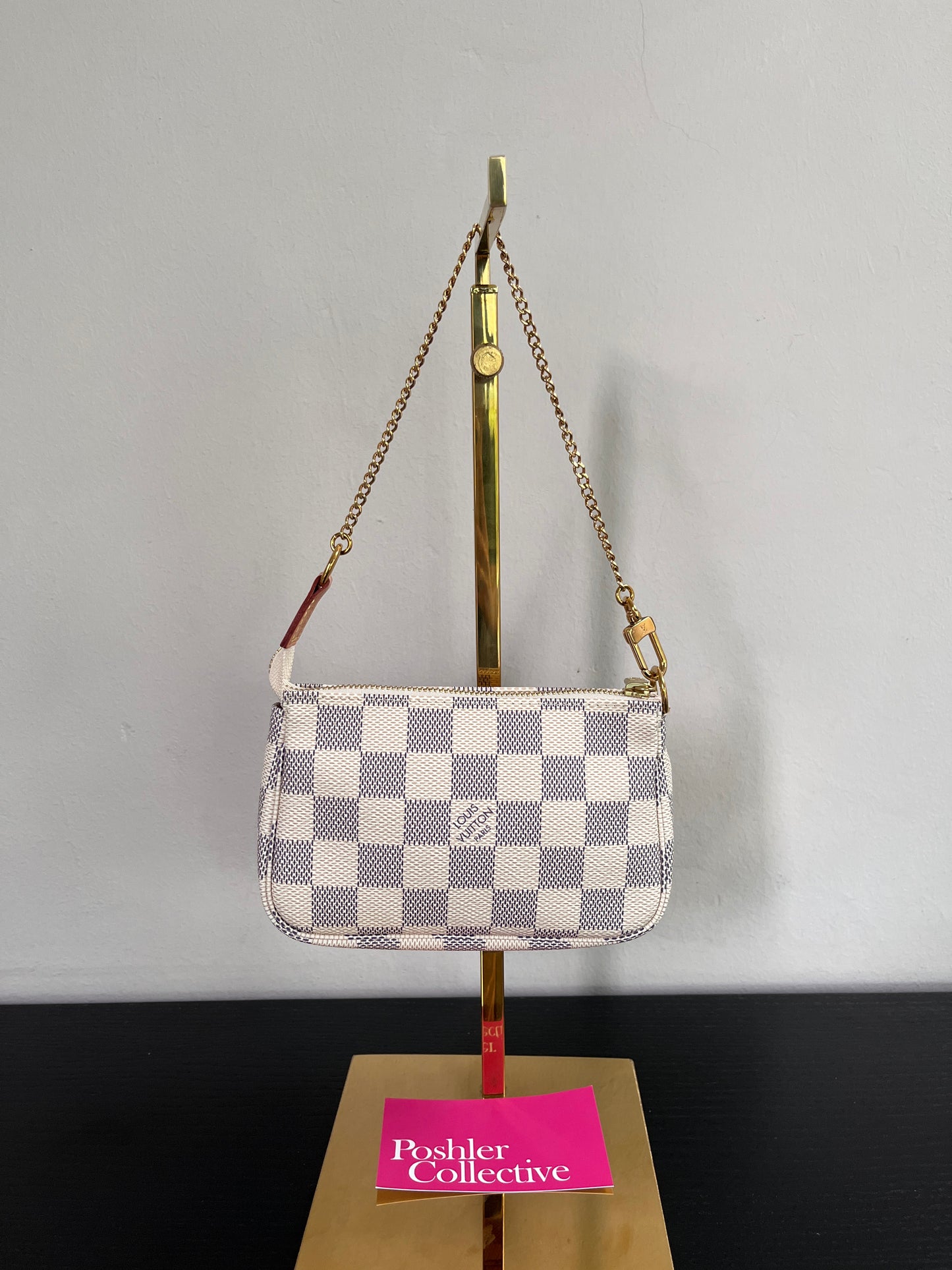 Louis Vuitton 2020 Mini Pochette Accessoires Damier Azur