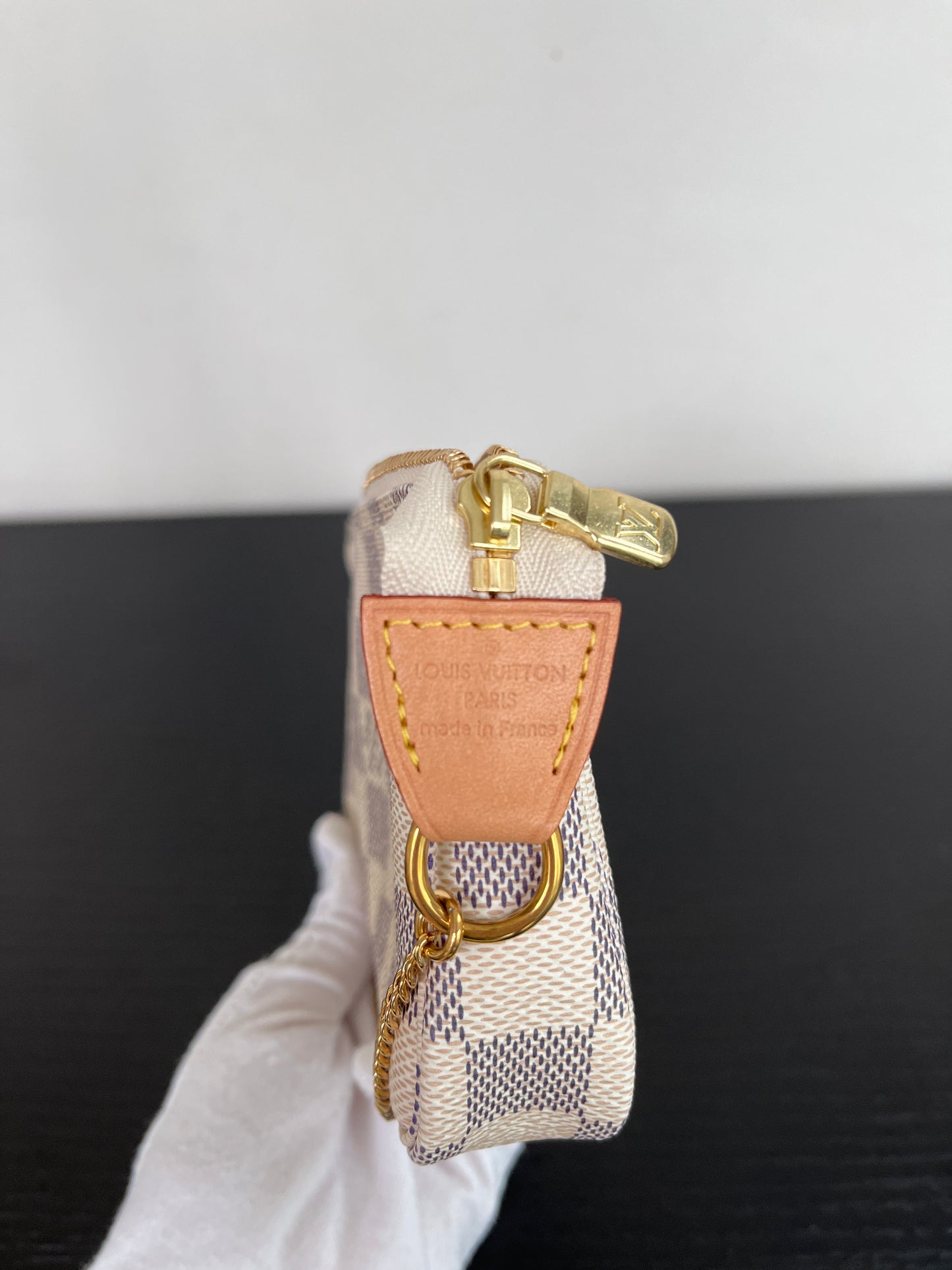 Louis Vuitton 2020 Mini Pochette Accessoires Damier Azur