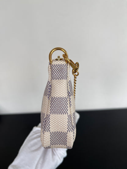 Louis Vuitton 2020 Mini Pochette Accessoires Damier Azur