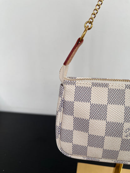 Louis Vuitton 2020 Mini Pochette Accessoires Damier Azur