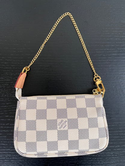 Louis Vuitton 2020 Mini Pochette Accessoires Damier Azur