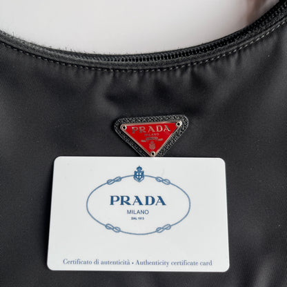 Prada Black Re-Edition 2000 Re-nylon Shoulder Bag