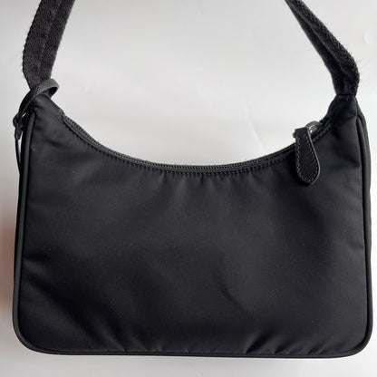 Prada Black Re-Edition 2000 Re-nylon Shoulder Bag