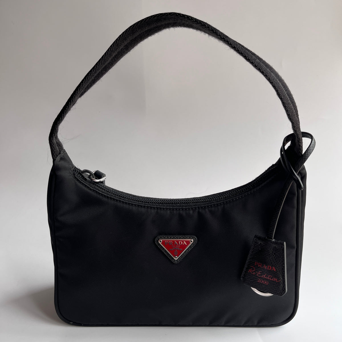 Prada Black Re-Edition 2000 Re-nylon Shoulder Bag