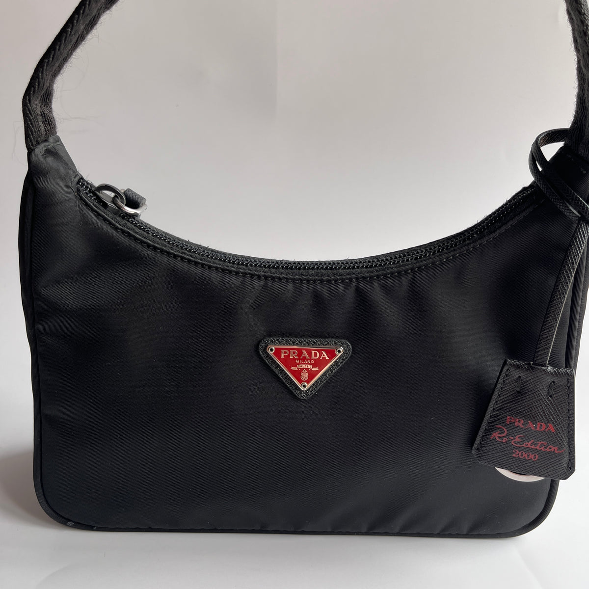 Prada Black Re-Edition 2000 Re-nylon Shoulder Bag