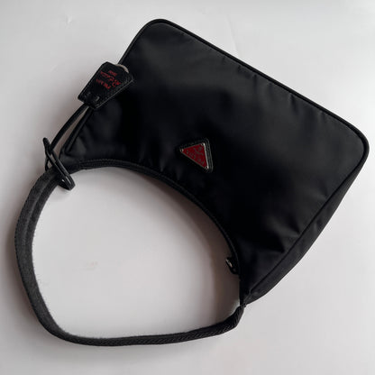 Prada Black Re-Edition 2000 Re-nylon Shoulder Bag