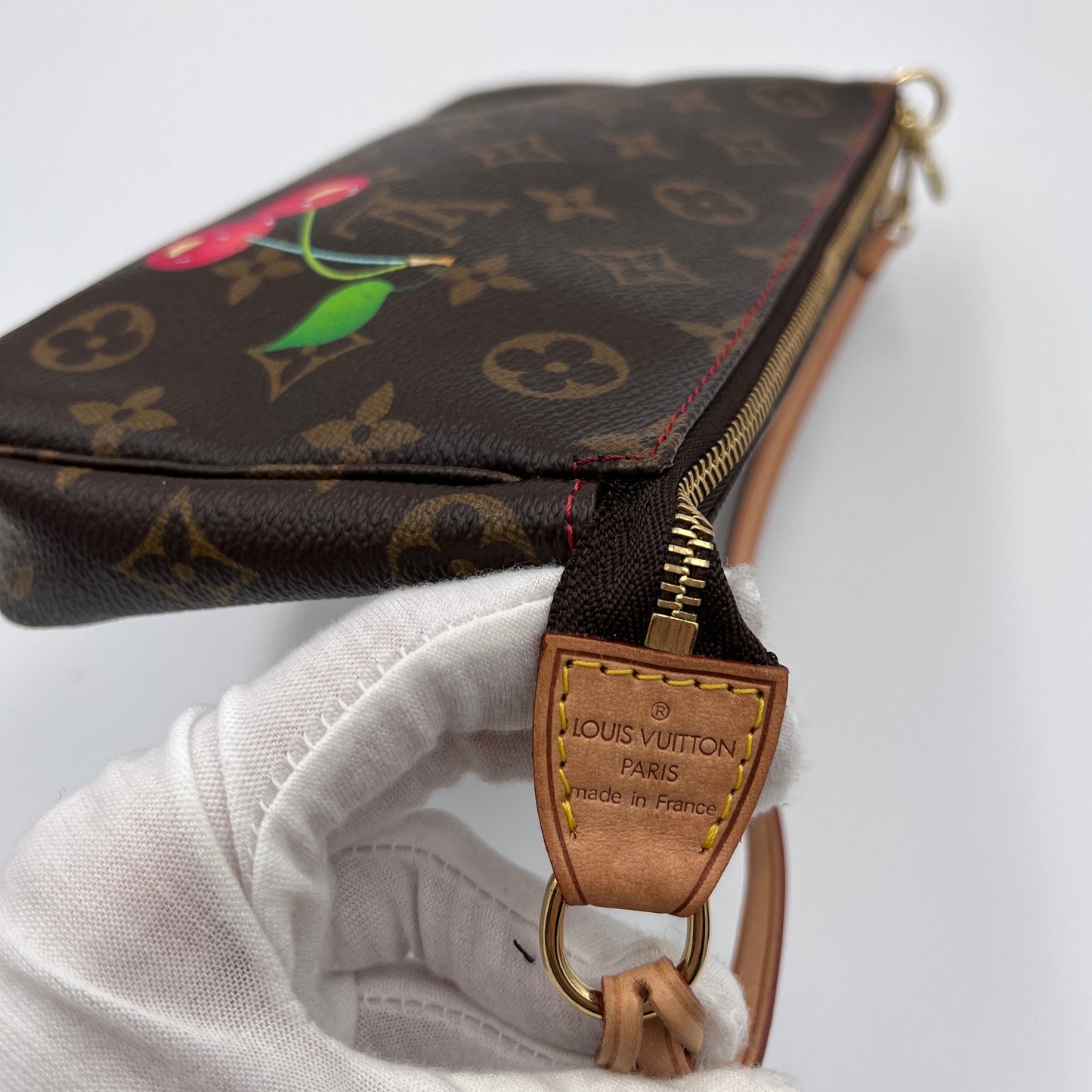 Louis Vuitton x Takashi Murakami Cherry Monogram Pochette