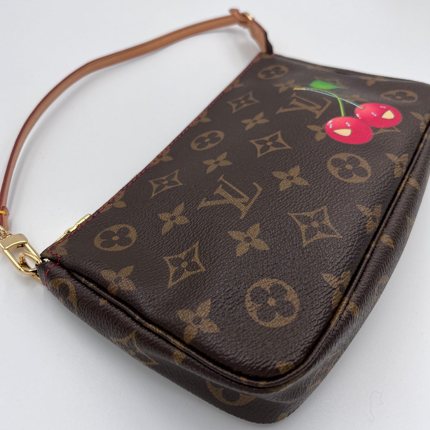 Louis Vuitton x Takashi Murakami Cherry Monogram Pochette