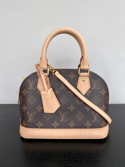 Louis Vuitton Alma BB Monogram NO PADLOCK