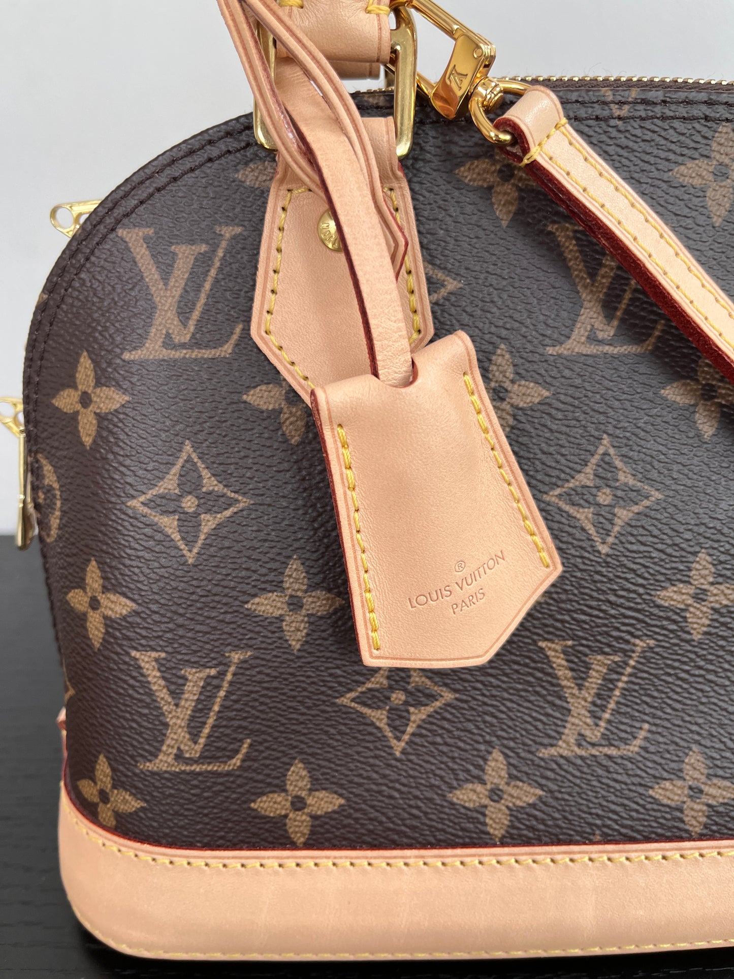 Louis Vuitton Alma BB Monogram NO PADLOCK