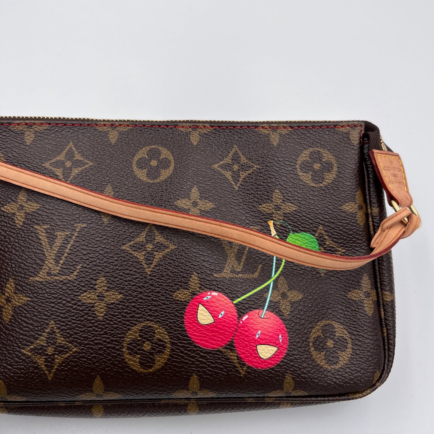 Louis Vuitton x Takashi Murakami Cherry Monogram Pochette