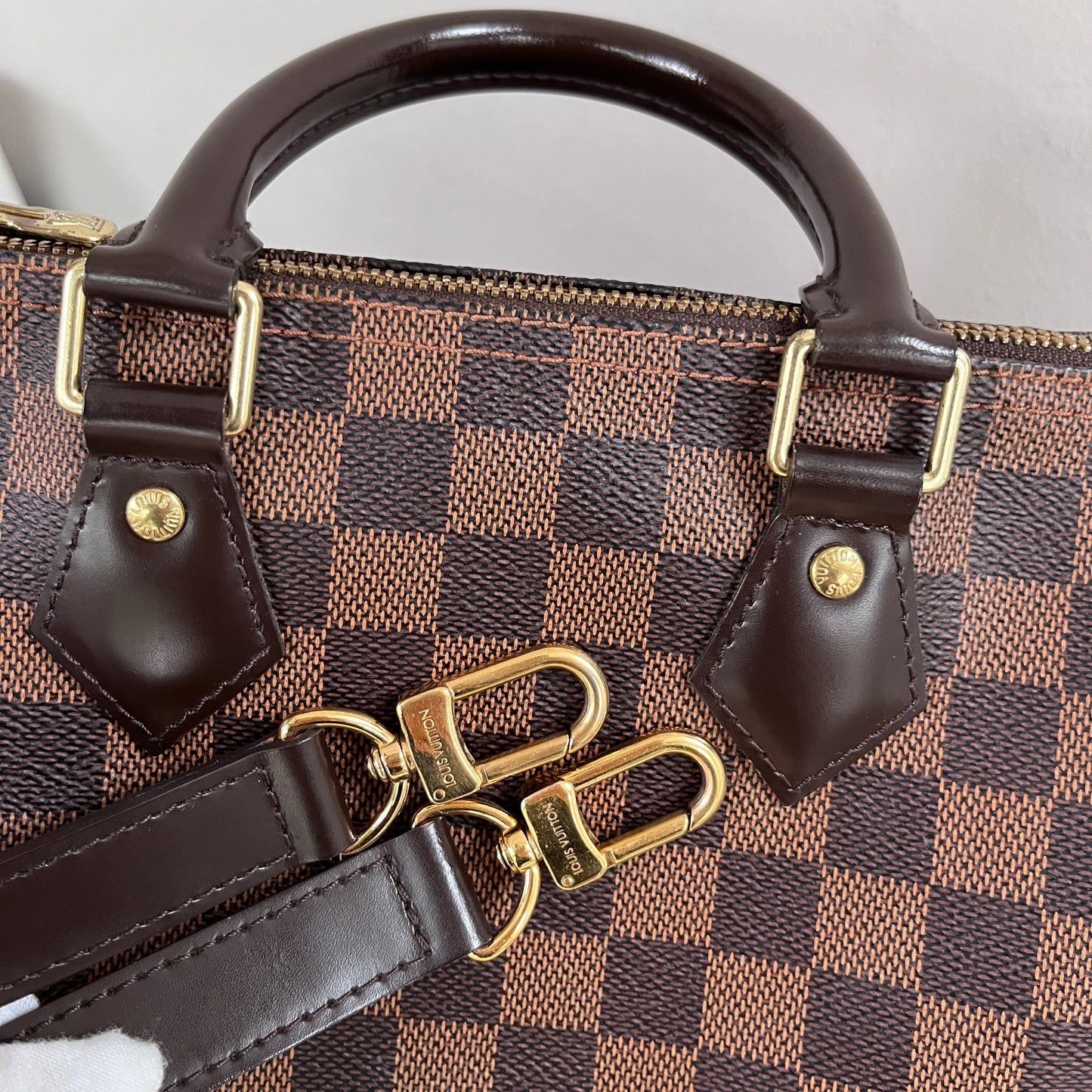 Louis Vuitton Speedy Bandoulière 25 Damier Ebène