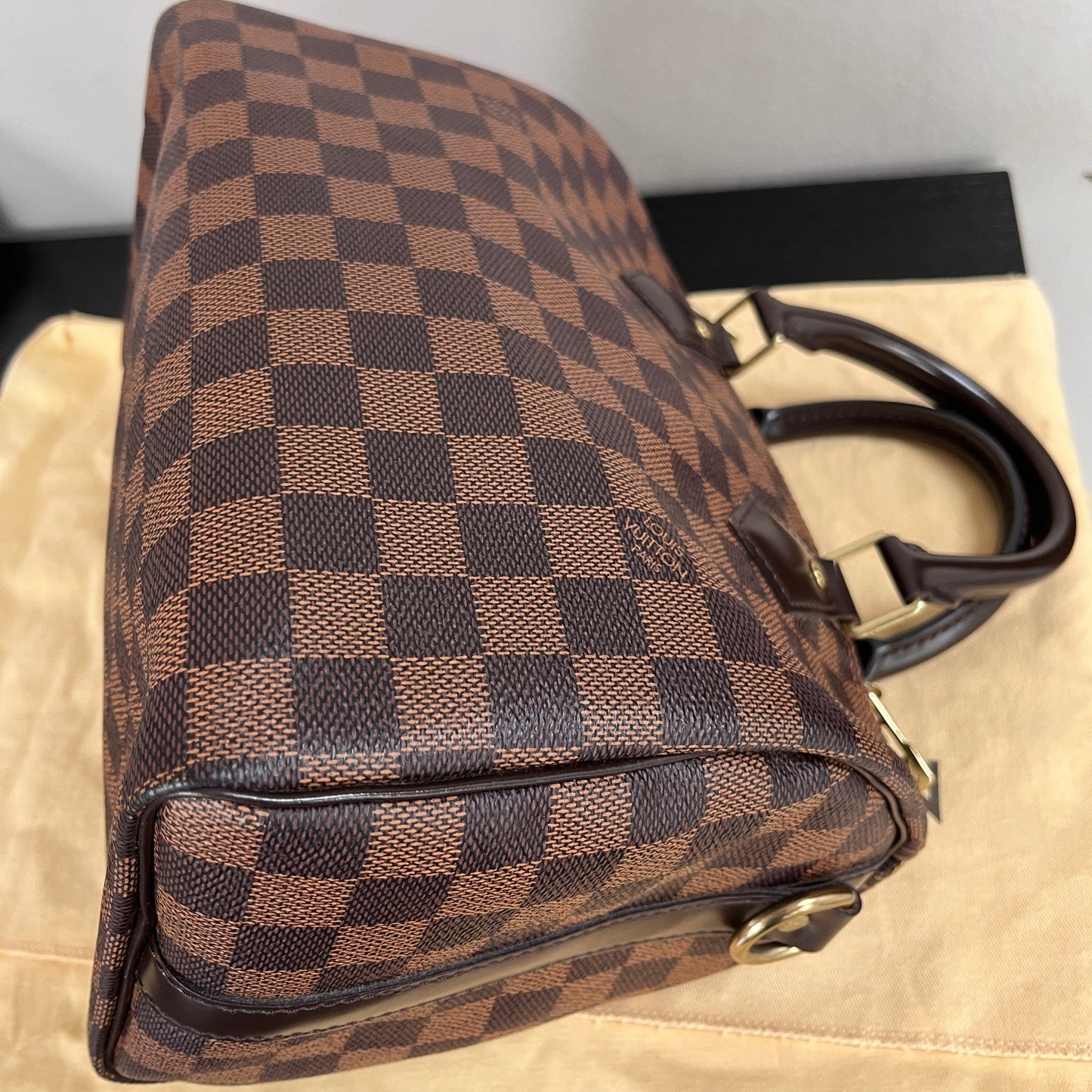 Louis Vuitton Speedy Bandoulière 25 Damier Ebène